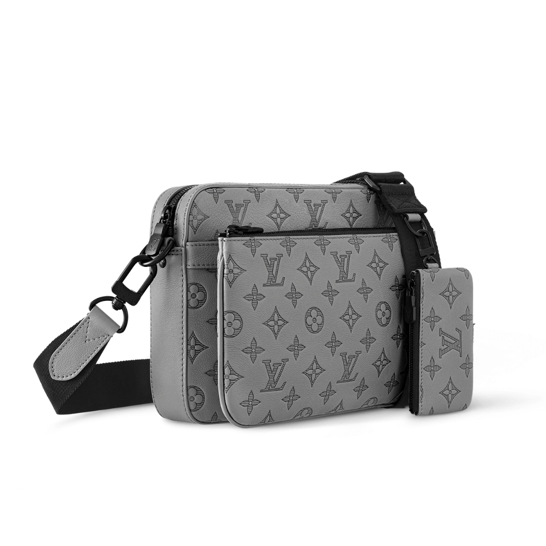 LV MESSENGER BAG - GREY