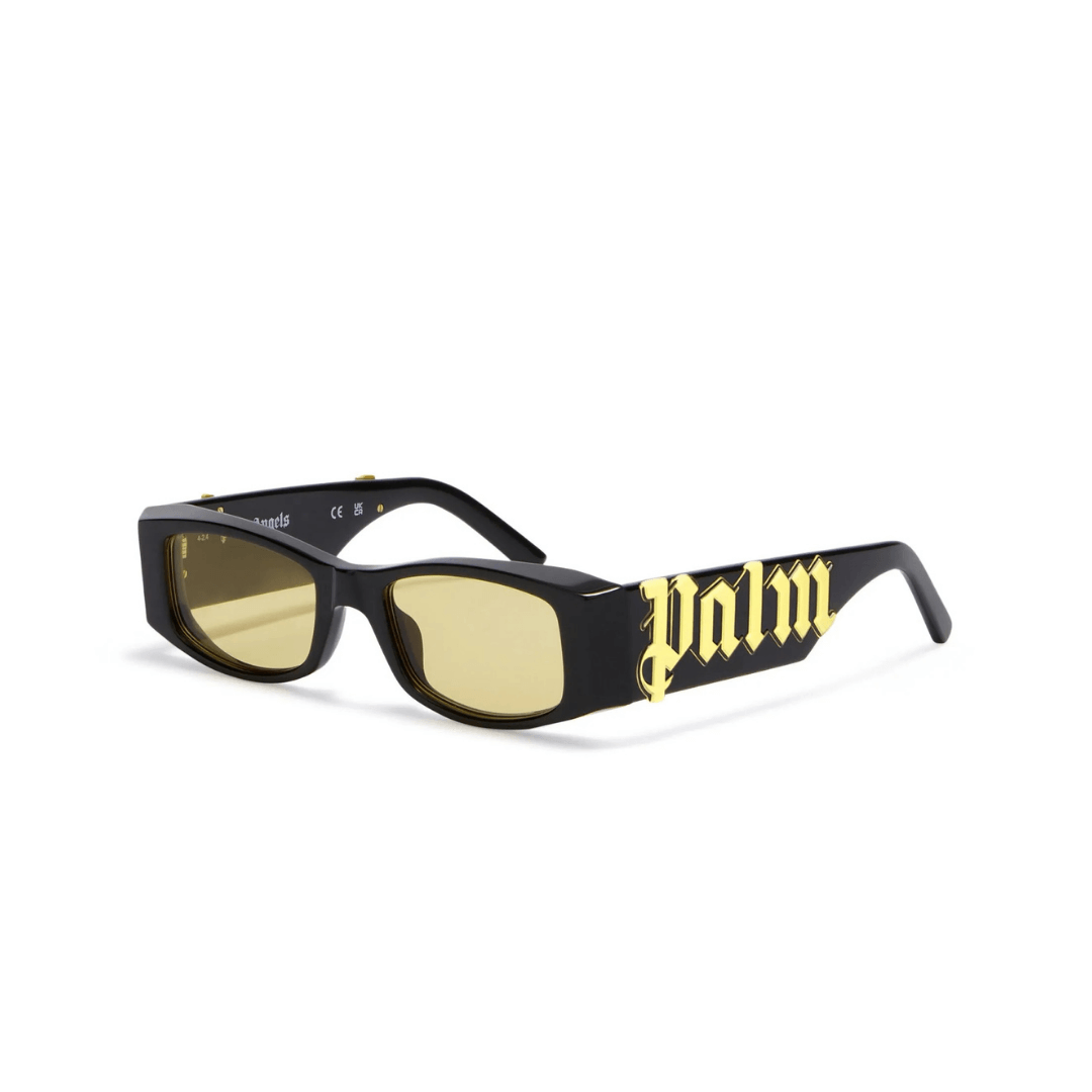PALM SUNGLASSES - BLACK/YELLOW