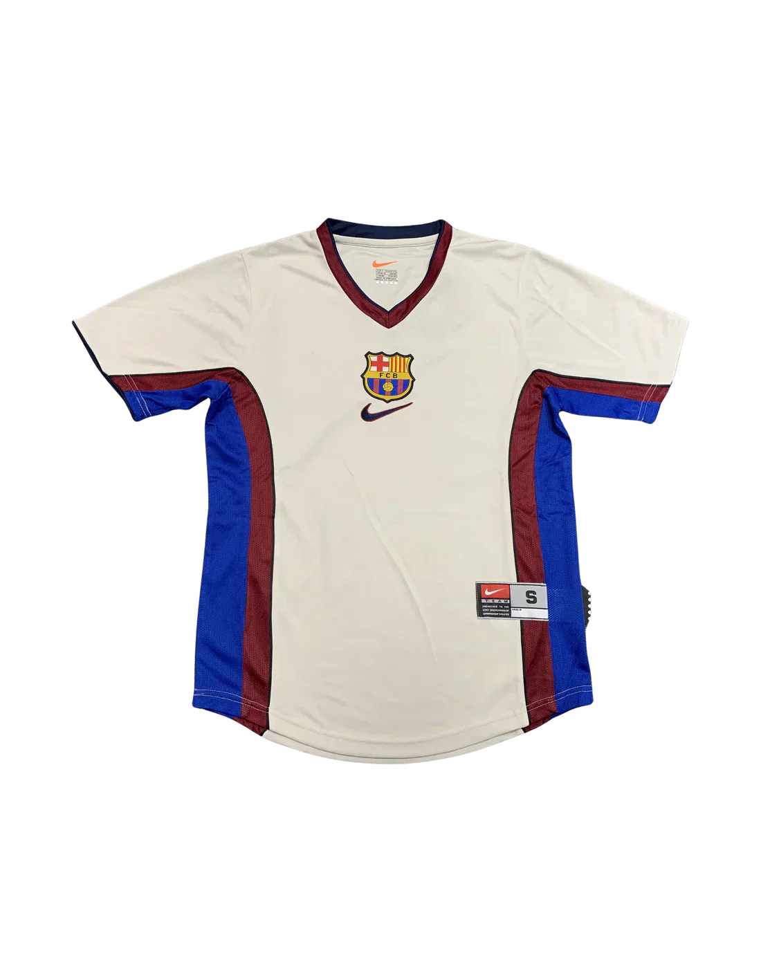 BARCELONA RETRO -  1999 AWAY CREAM