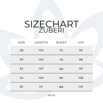 ZUBERI - FLARED DENIM