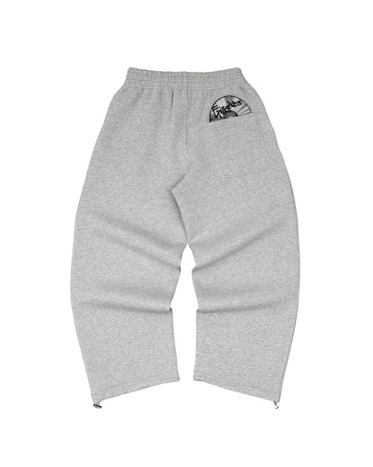 DISC BAGGY JOGGERS - GREY