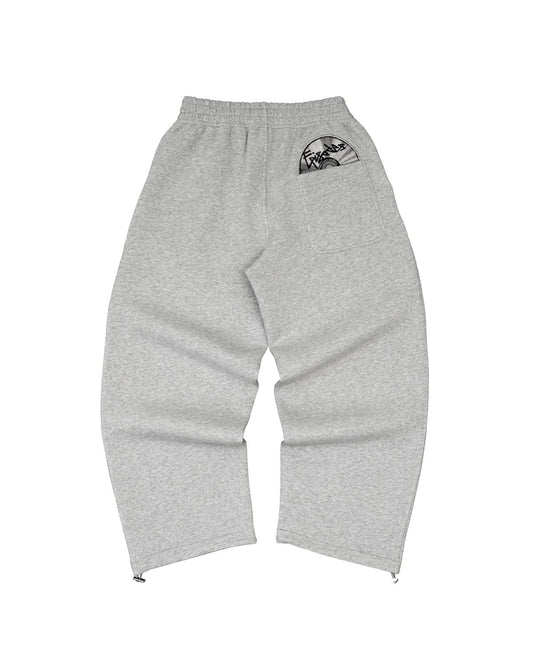 DISC BAGGY JOGGERS - GREY