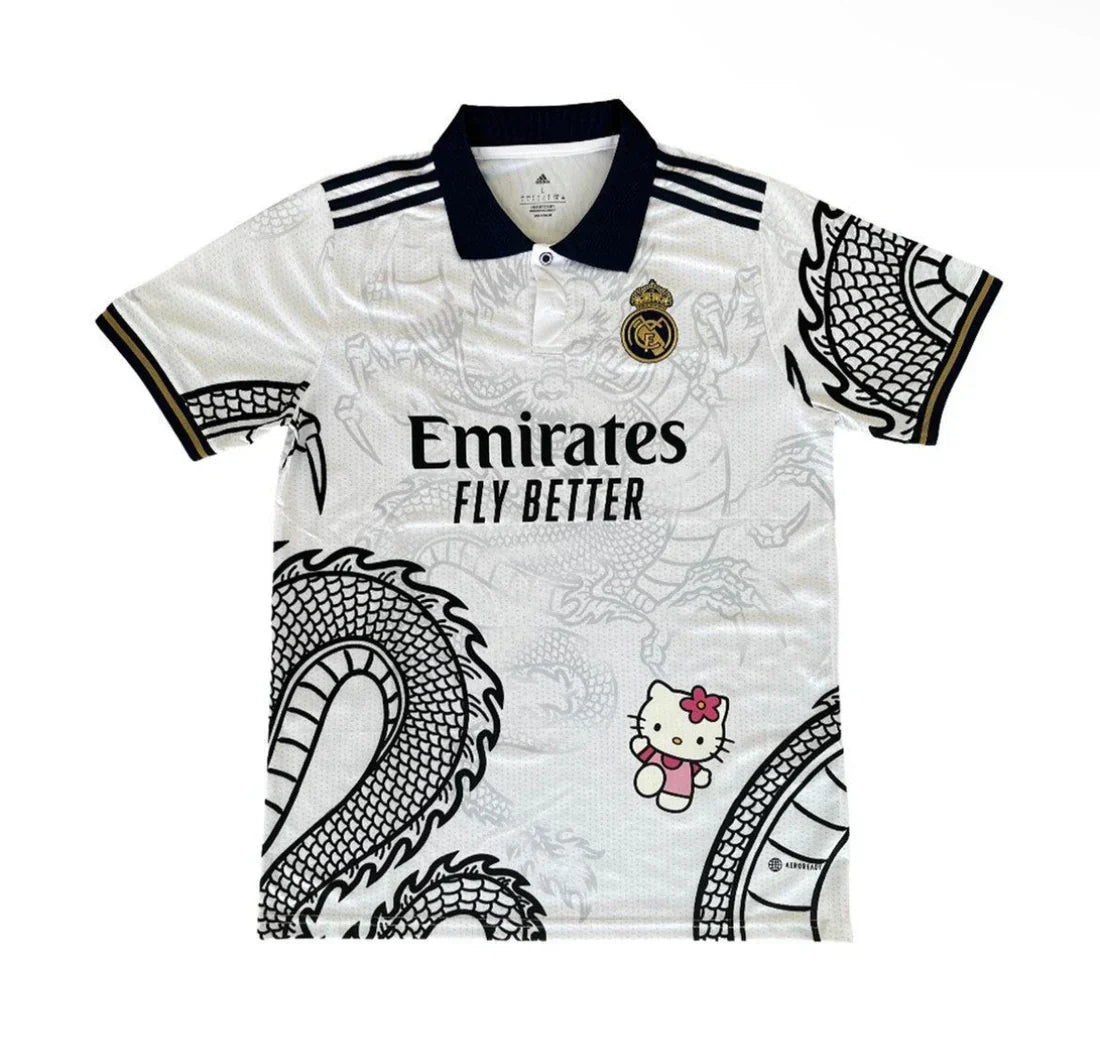 HELLO KITTY X REAL MADRID JERSEY - WHITE