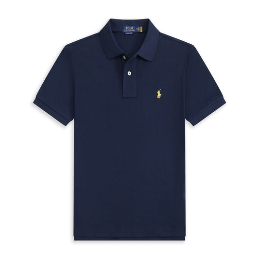 Ralph Laren Polo - Royal Blue, Yellow Logo