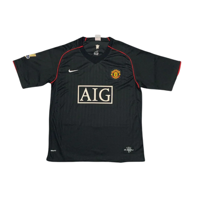 MANCHESTER UNITED RETRO -  07/08 AWAY BLACK