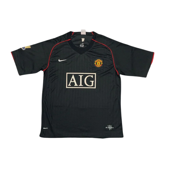 MANCHESTER UNITED RETRO -  07/08 AWAY BLACK