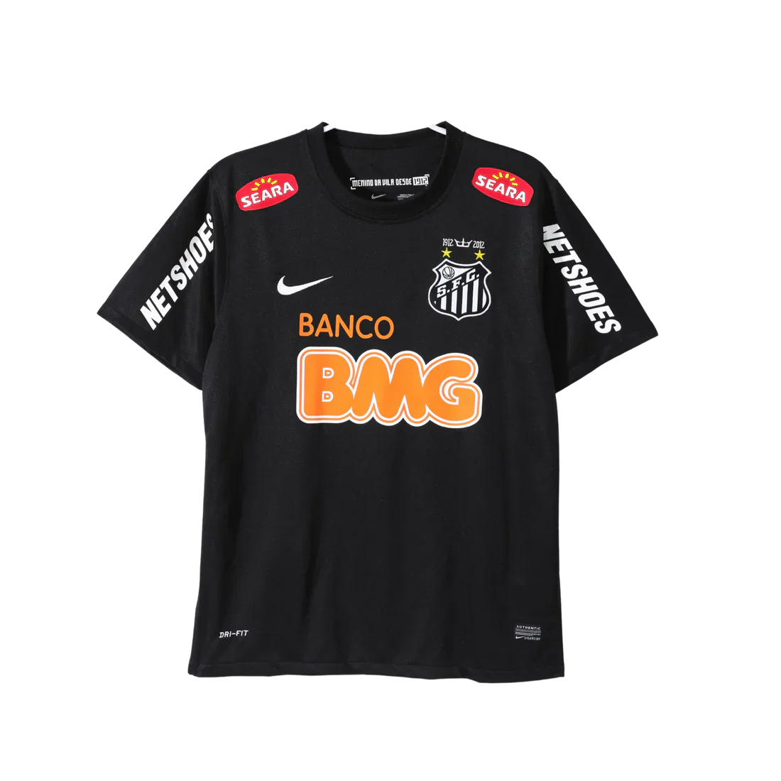 SANTOS RETRO -  11/12 AWAY BLACK